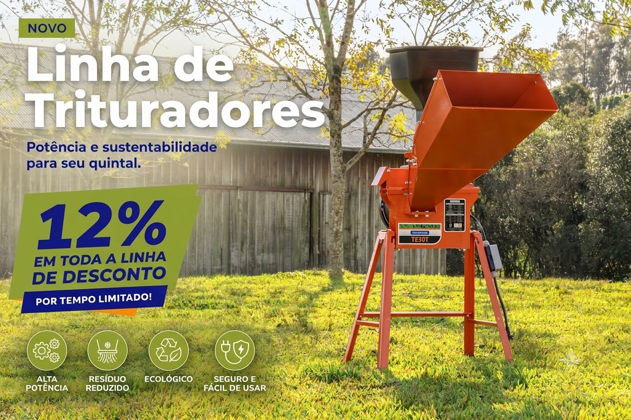 Promoção Trituradores